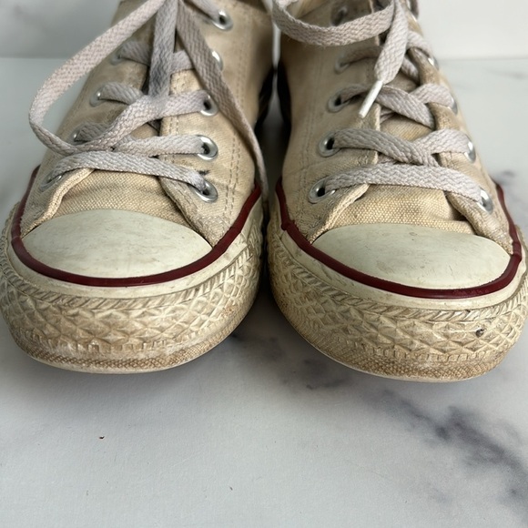Converse Chuck Taylor All Star Low Optic White Canvas Sneakers W6/M4 - Picture 3 of 14